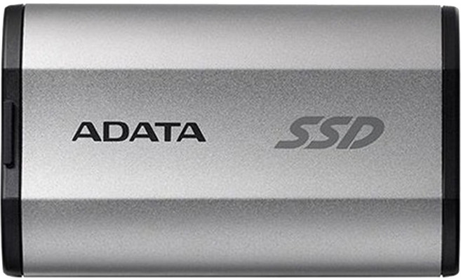 ADATA 威剛 SSD 外接式固態硬碟 SD810, 4000GB, 銀灰色