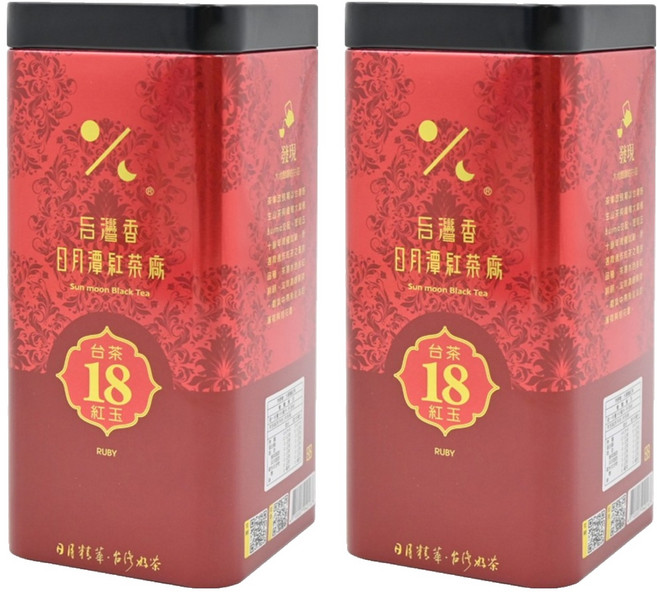 HOHOCHA 喝喝茶 精選台茶18號 紅玉, 75g, 1入, 2罐