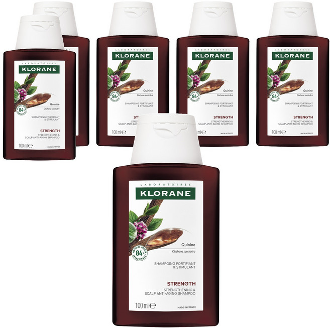 클로란 퀴닌 에델바이스 약산성 두피 샴푸, 100ml, 6개