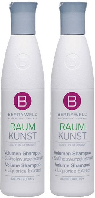 BERRYWELL 볼륨 헤어 샴푸, 2개, 250ml