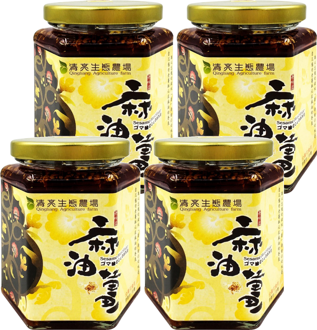 清亮 麻油薑, 200g, 4罐