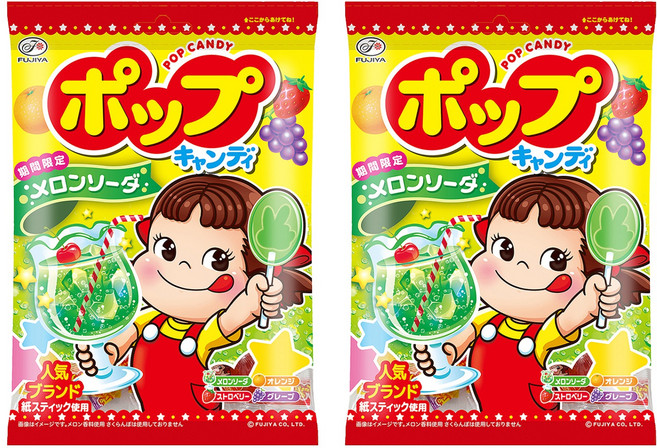 FUJIYA 不二家 POP棒棒糖, 121.8g, 2袋
