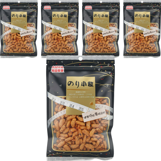ARITA 有田製菓 海苔小粒, 100g, 5包