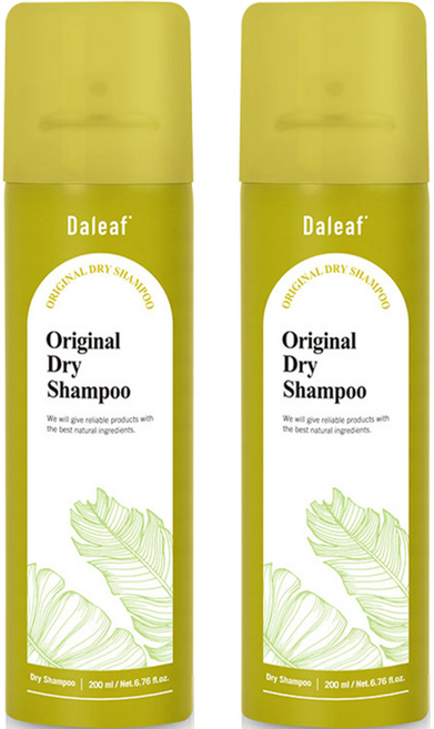 달리프 오리지널 드라이 샴푸 허브향, 200ml, 2개