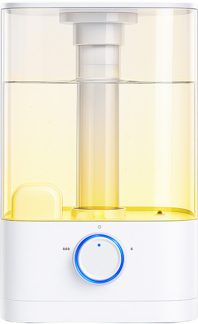 홈플래닛 손쉬운 통세척 글래시 초음파 가습기 4.3L, 화이트, RR-H819L