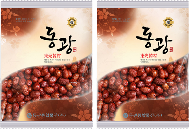 동광한방몰 대추, 2개, 500g