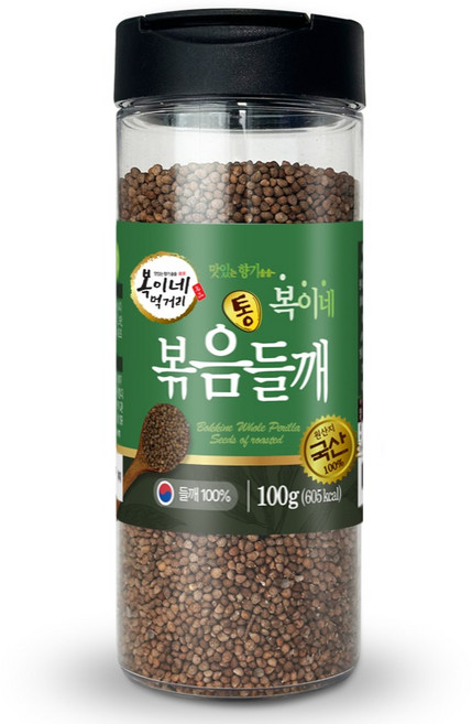 복이네먹거리 국산 볶음 통들깨, 100g, 1개
