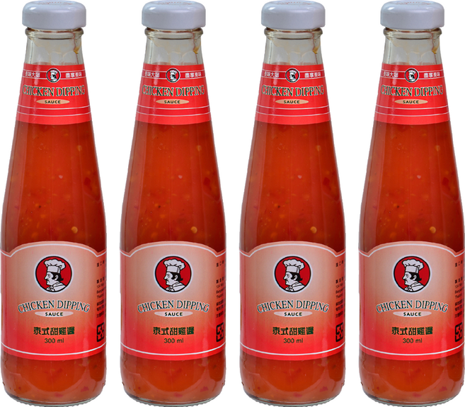 CHEF'S CHOICE 美味大師 泰式甜雞醬, 300ml, 4瓶