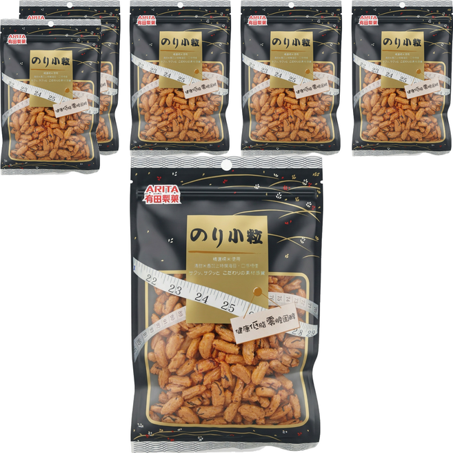 ARITA 有田製菓 海苔小粒, 100g, 6包