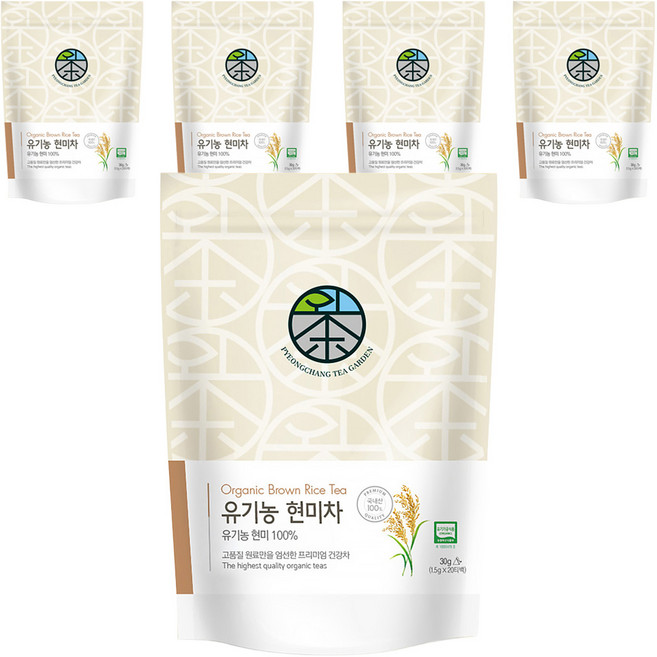 평창다원 유기농 현미차, 1.5g, 20개입, 5개