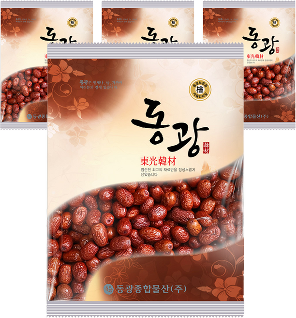 동광한방몰 대추, 4개, 500g