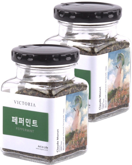 CLAYTON TEA 薄荷香草茶, 17g, 1罐, 2個