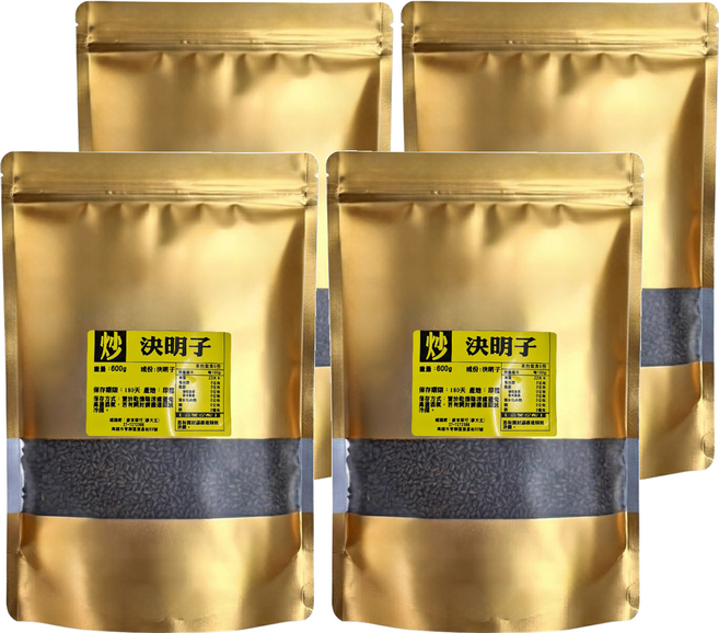 蔘大王 炒決明子, 600g, 4包, 6份