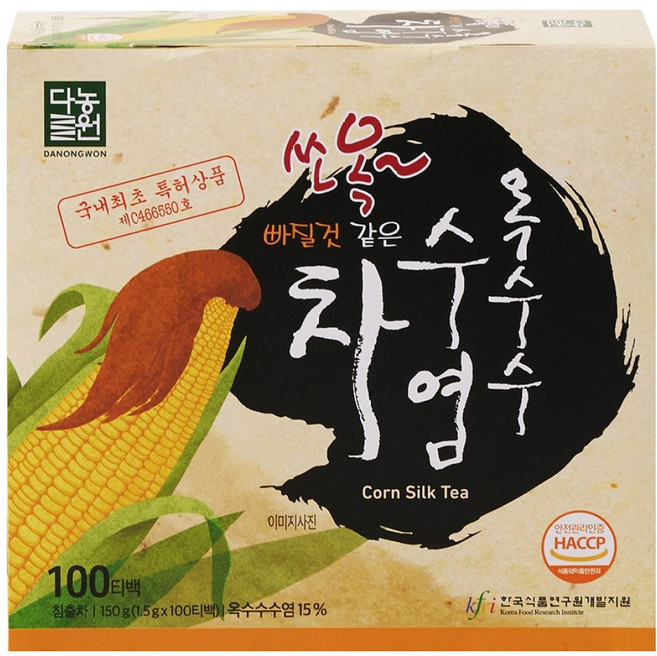 다농원 옥수수수염차 티백, 1.5g, 100개입, 1개