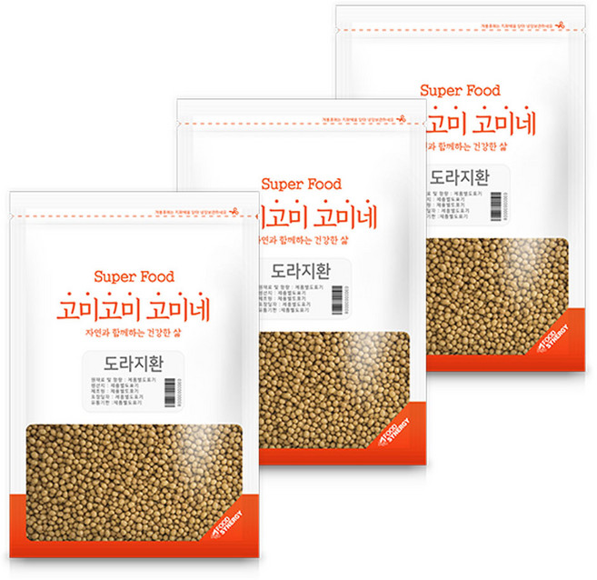 고미네 도라지환, 300g, 3개