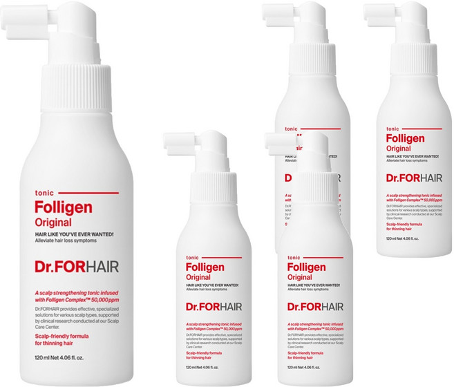 닥터포헤어 폴리젠 토닉, 120ml, 5개