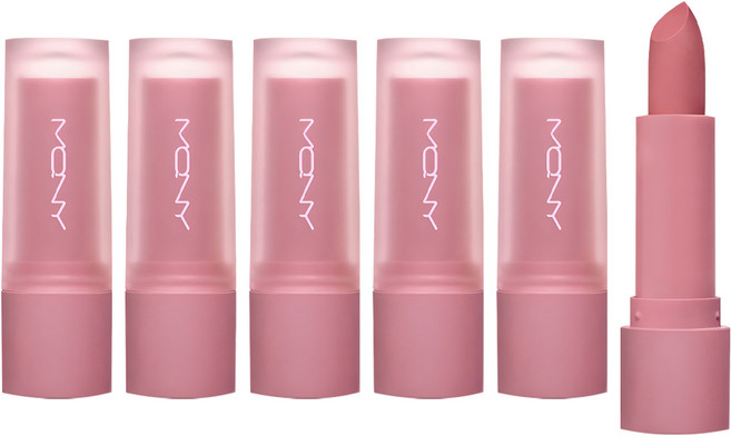 맥퀸뉴욕 파우더 매트 립스틱, 5개, 01핑크샤워