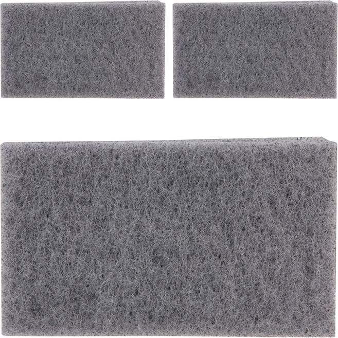 버터샵 무흠집 수세미 그레이, 3개입, 1개