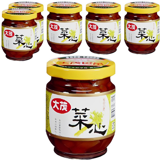 大茂 菜心, 170g, 6罐