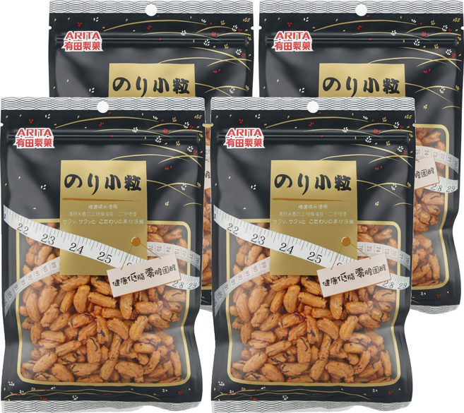 ARITA 有田製菓 海苔小粒, 100g, 4包