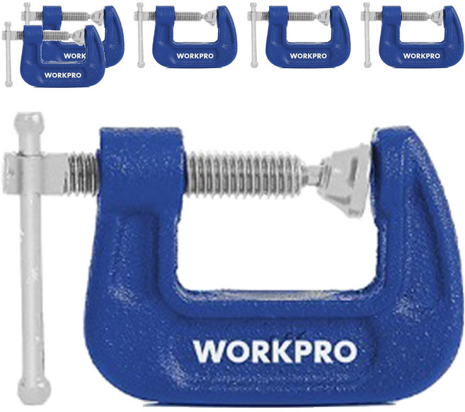 WORKPRO 萬力鉗 25mm WP232016, 6個
