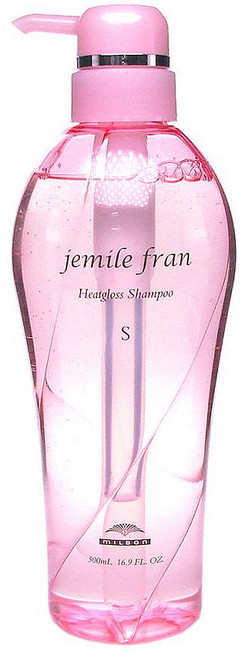 mILBOn Jemile fran 熱光感S潤澤洗髮精, 500ml, 1瓶