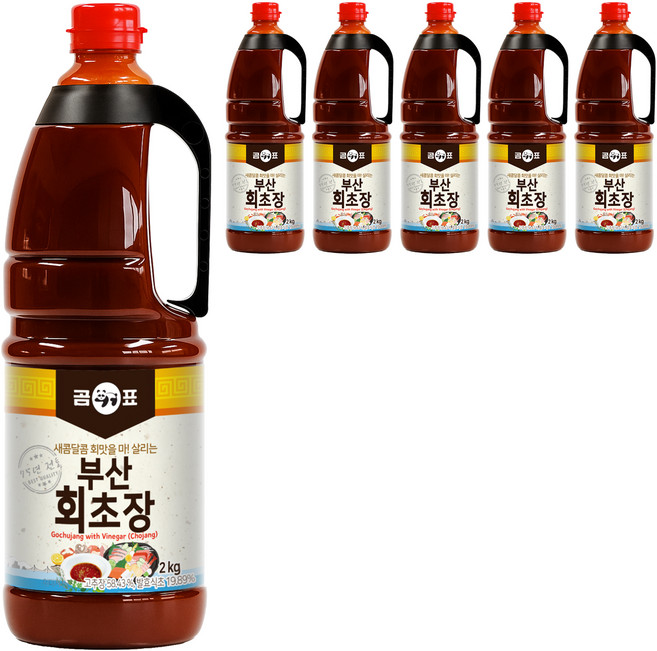 Gompyo 부산 회초장, 2kg, 6개
