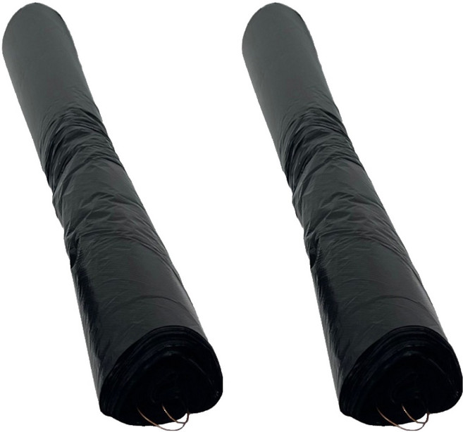 대형 분리수거 평판 봉투 검정, 20L, 200개