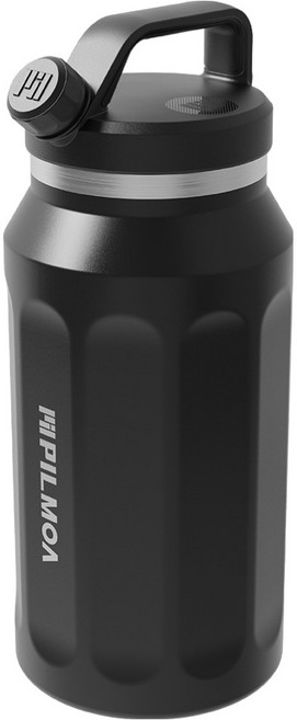 필모아 텀블러 E2000 2.0, 블랙, 2L, 1개