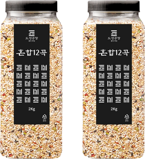 도정공장 혼합12곡, 2kg, 2개