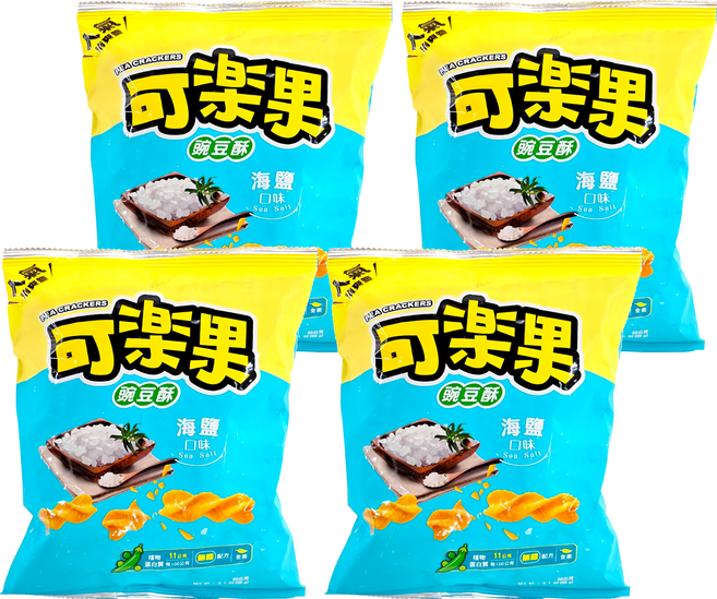 可樂果 海鹽口味, 88g, 4包