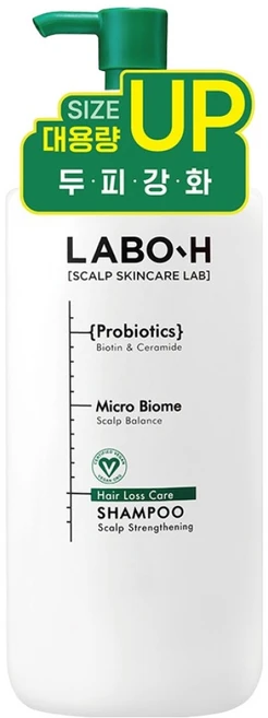 라보에이치 두피강화 클리닉 탈모증상완화 샴푸, 610ml, 1개 - 쿠팡