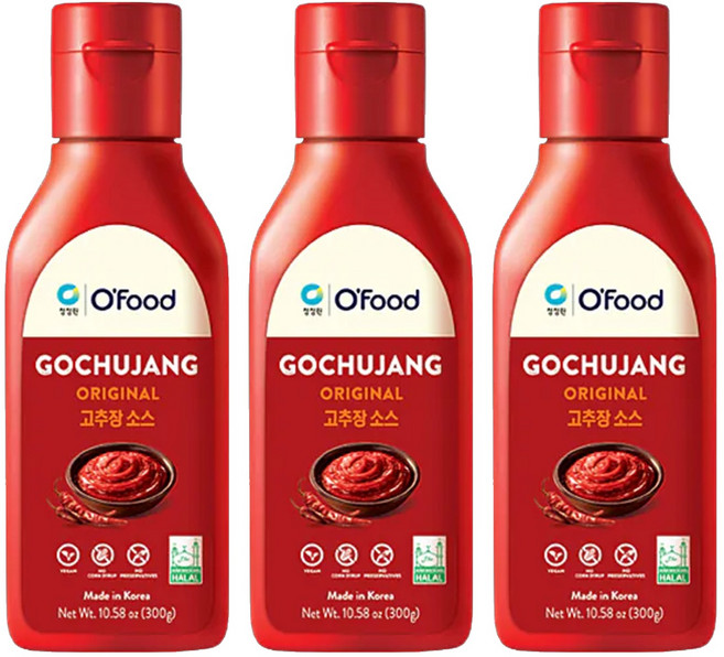 清淨園 擠擠辣椒醬, 300g, 3瓶