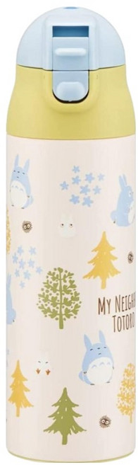 Skater 不鏽鋼超輕量保溫保冷水壺, TOTORO, 500ml, 1個