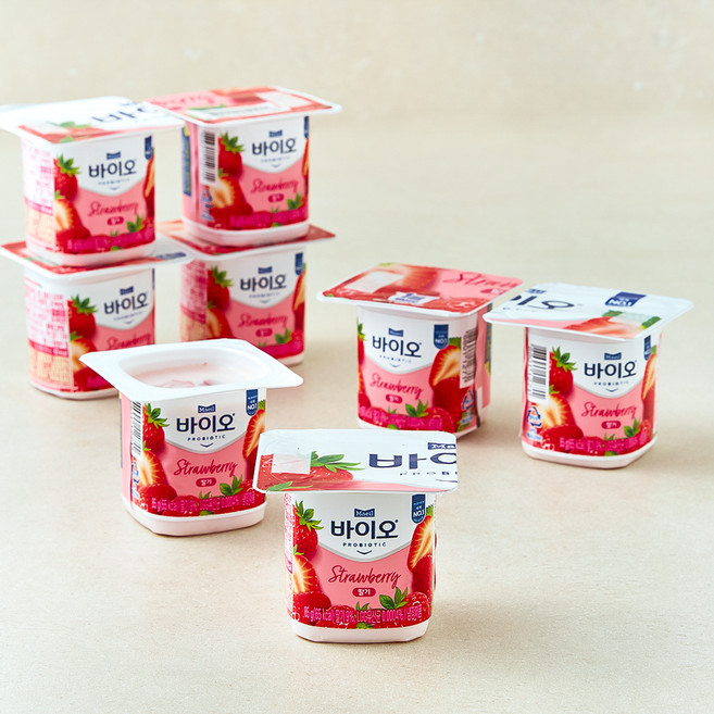 매일유업 바이오 딸기 요거트, 85g, 1개