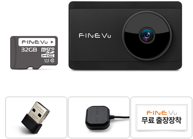 파인뷰 X3600 POWER QHD GPS BT Wi-Fi 동글 출장설치쿠폰 블랙박스, 32GB, 5종