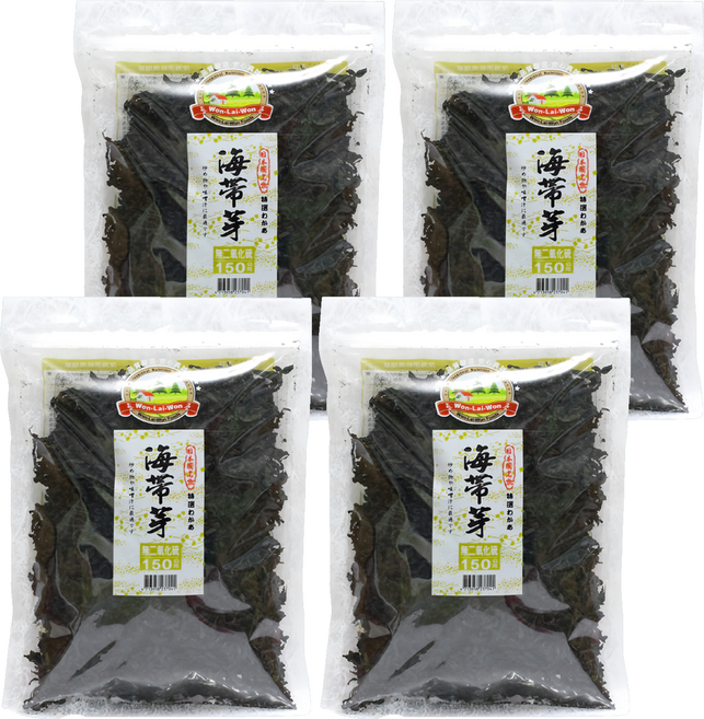 WON LAI WON 旺來旺 日本海帶芽, 150g, 4包
