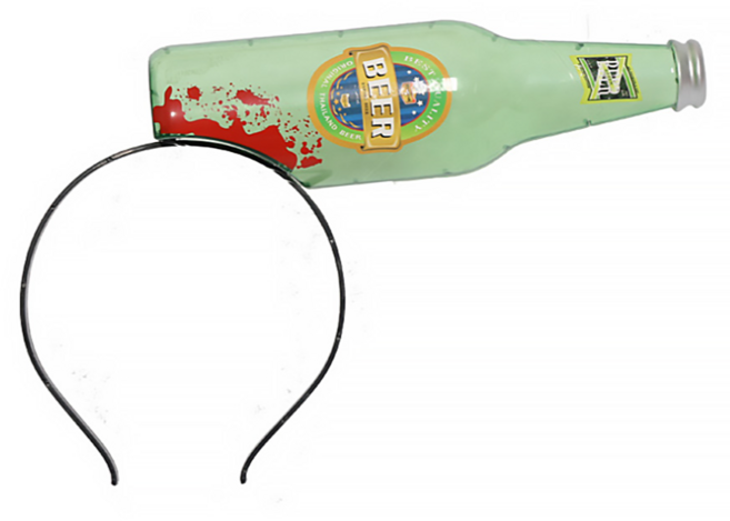 알럽홈 할로윈 코스프레 머리띠, 병, 1개