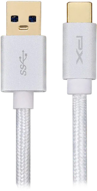 PX 大通 USB 3.1 GEN1 C-A 超高速充電傳輸線, 1m, 白色, 1條