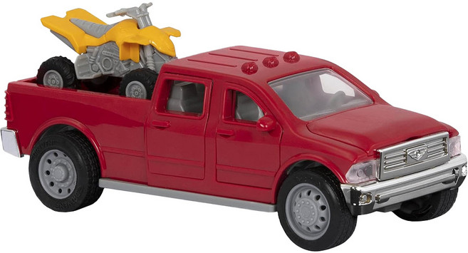 DRIVEN by BATTAT 小型重機皮卡 科育感統玩具 3歲以上, 紅色, 1盒