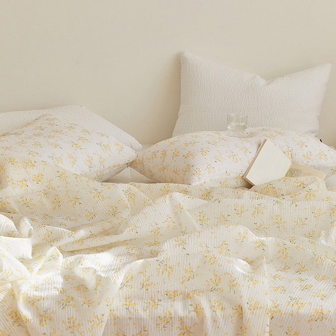 마틸라 썸머로맨스 스노우 시어서커 홑이불 세트