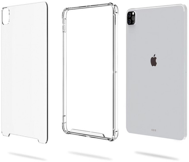 라이노핏 핏 심플클리어 하이브리드 범퍼 케이스, 투명