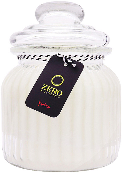 ZERO CANDLE 大豆蠟燭, 黑櫻桃, 660ml, 1個