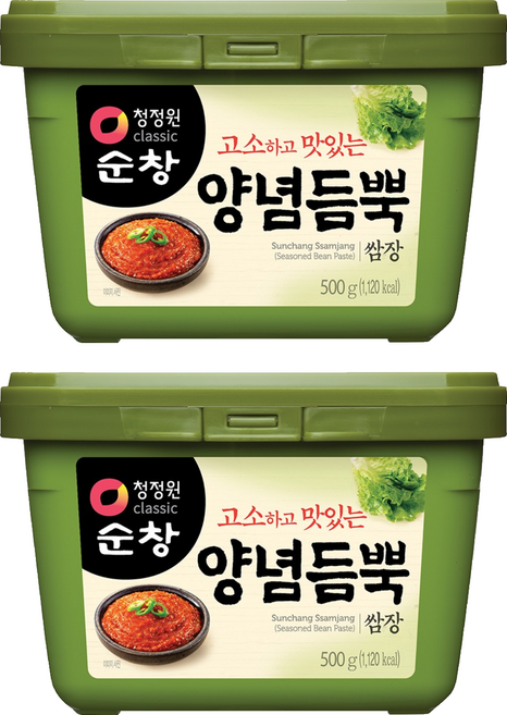 清淨園 Sunchang 蔬菜調味醬, 500g, 2盒