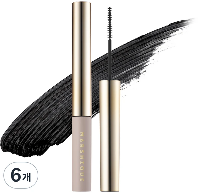 마르시끄 인리치드 인텐스 속눈썹 영양제 블랙, 3.5ml, 6개 - 쿠팡