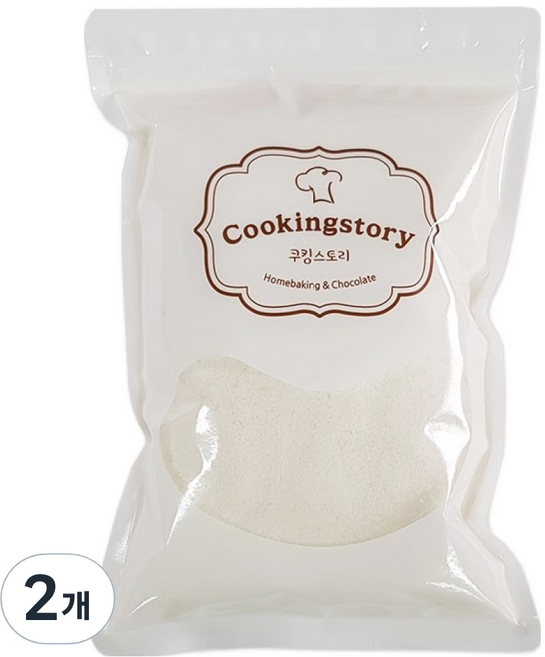 Cookingstory 乾燥椰子粉, 500g, 2個