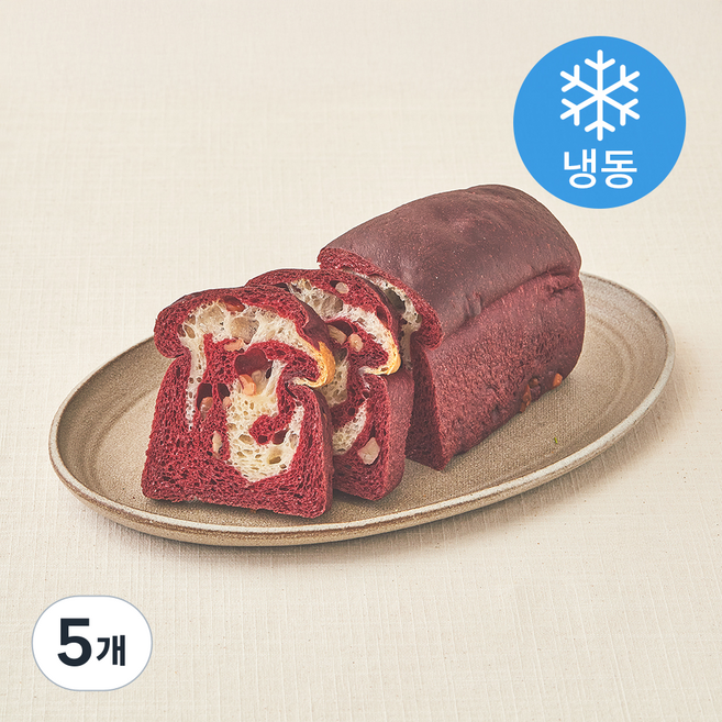 디엠지미술관 쌀로 만든 발그레식빵 (냉동), 280g, 5개