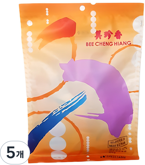 비첸향 이지팩 포크 육포, 120g, 5개