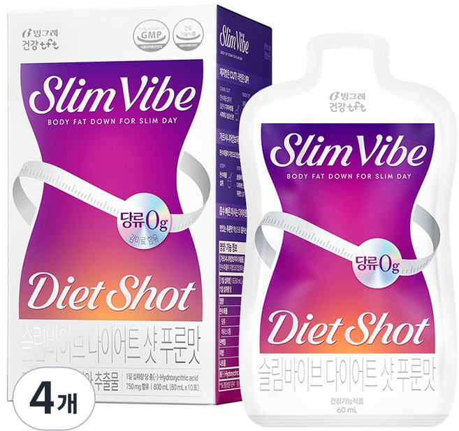 tft 藤黃果美體即飲隨身包 西梅口味 10包入, 600ml, 4盒