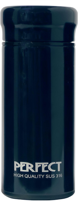 PERFECT 理想 品味316全鋼真空杯 IKH-73035-3, 鑽石黑, 350ml, 1個